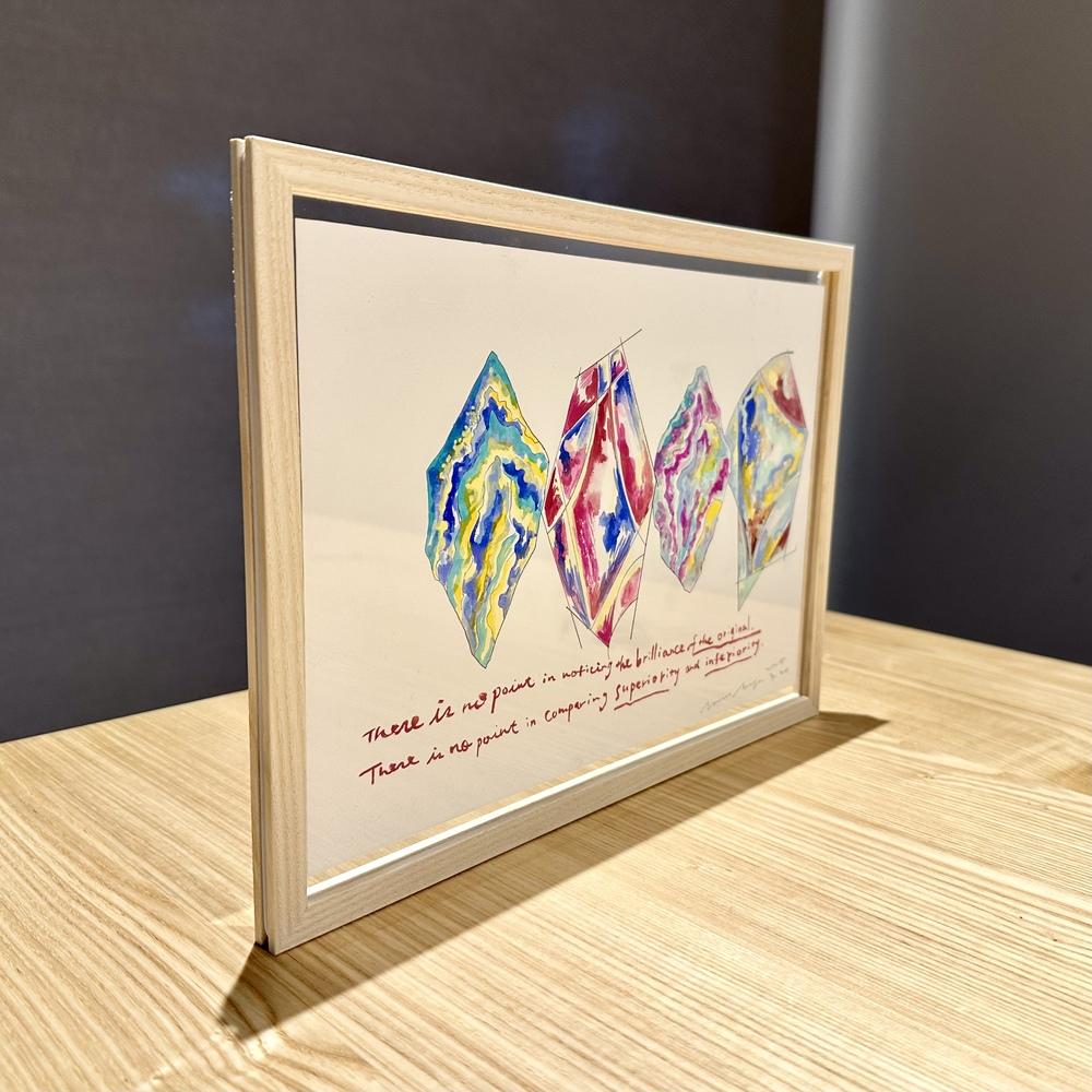 【青山希望：作品】「Echoes in Stone - 宝石と輝き」　※2026年3月下旬～4月上旬頃発送予定