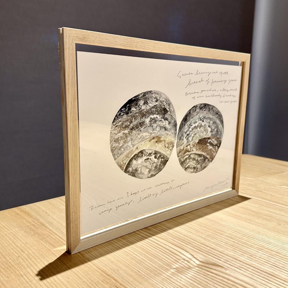 【青山希望：作品】「Echoes in Stone - あなたとわたし」　※2026年3月下旬～4月上旬頃発送予定