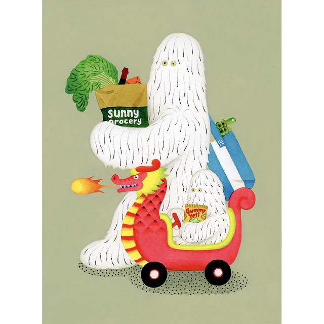 【予約】【小林マキ】原画（額装）Saturday　※4月中旬頃発送予定