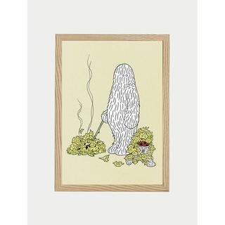 【予約】【小林マキ】ジクレー Baking Sweet Potatoes (額装)　※4月下旬頃発送予定