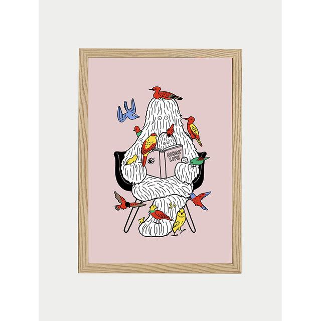 【予約】【小林マキ】ジクレー Weekend (額装)　※4月下旬頃発送予定