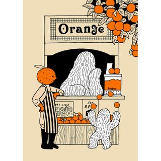 【予約】【小林マキ】ジクレー Orange Stand (シート)　※4月下旬頃発送予定