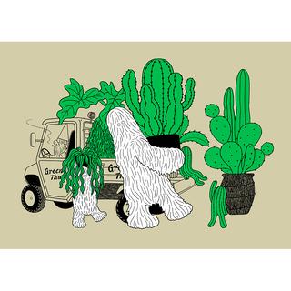 【予約】【小林マキ】ジクレー Green Thumb (シート)　※4月下旬頃発送予定