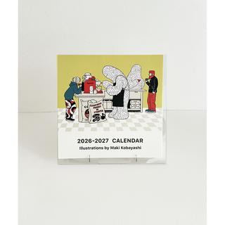 【小林マキ】4月始まり卓上カレンダー