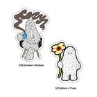 【小林マキ】ステッカーセットA(cozy.flower)　人気商品