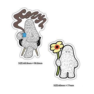 【小林マキ】ステッカーセットA(cozy.flower)