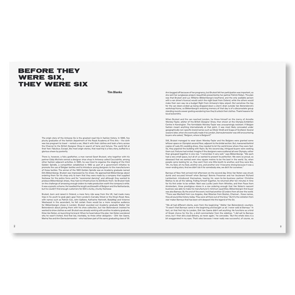 【予約受付中】THE ANTWERP SIX（アントワープの6人）作品集  ※4月中の入荷予定