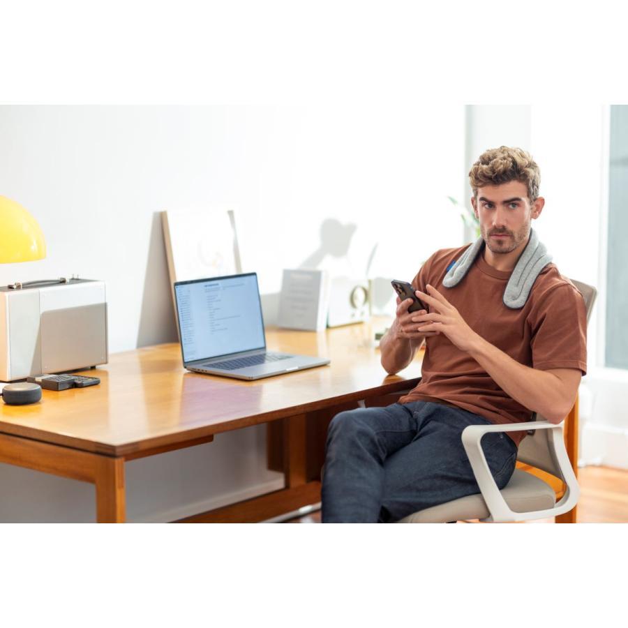 Ostrichpillow(オーストリッチピロー)HEATED NECK WRAP(ヒーテッド ネックラップ) Midnight Grey