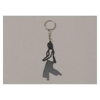 【ジュリアン・オピー】Sonia Keyrings - Black　メタルキーリング