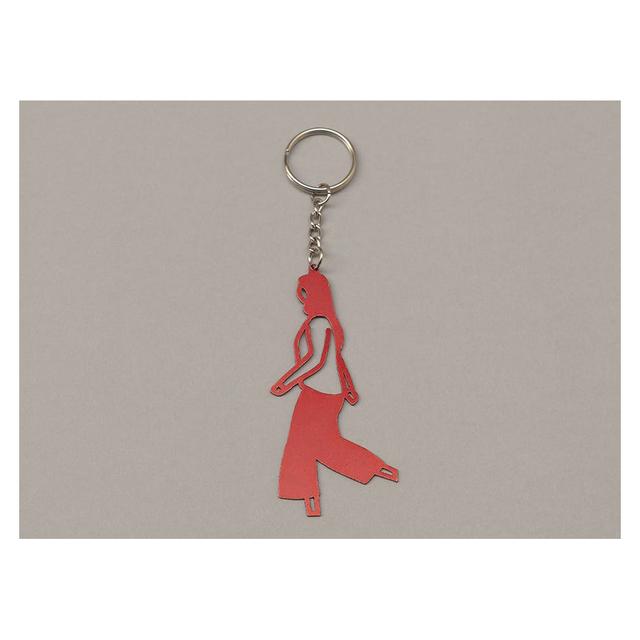 【ジュリアン・オピー】Sonia Keyrings - Red　メタルキーリング