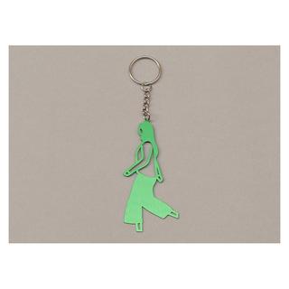【ジュリアン・オピー】Sonia Keyrings - Green　メタルキーリング