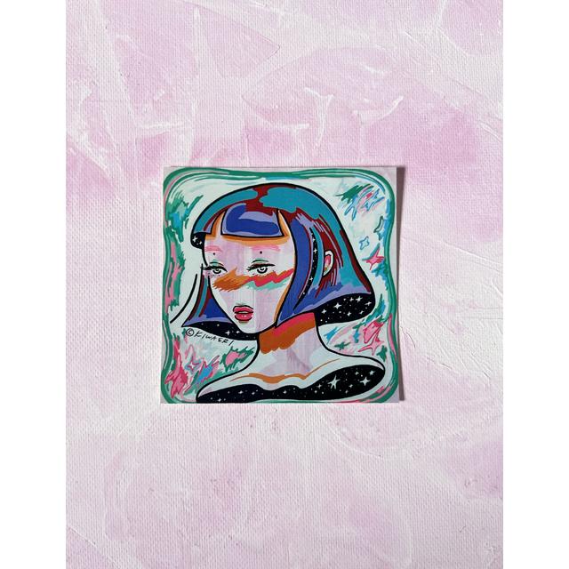 ステッカー A　際恵理