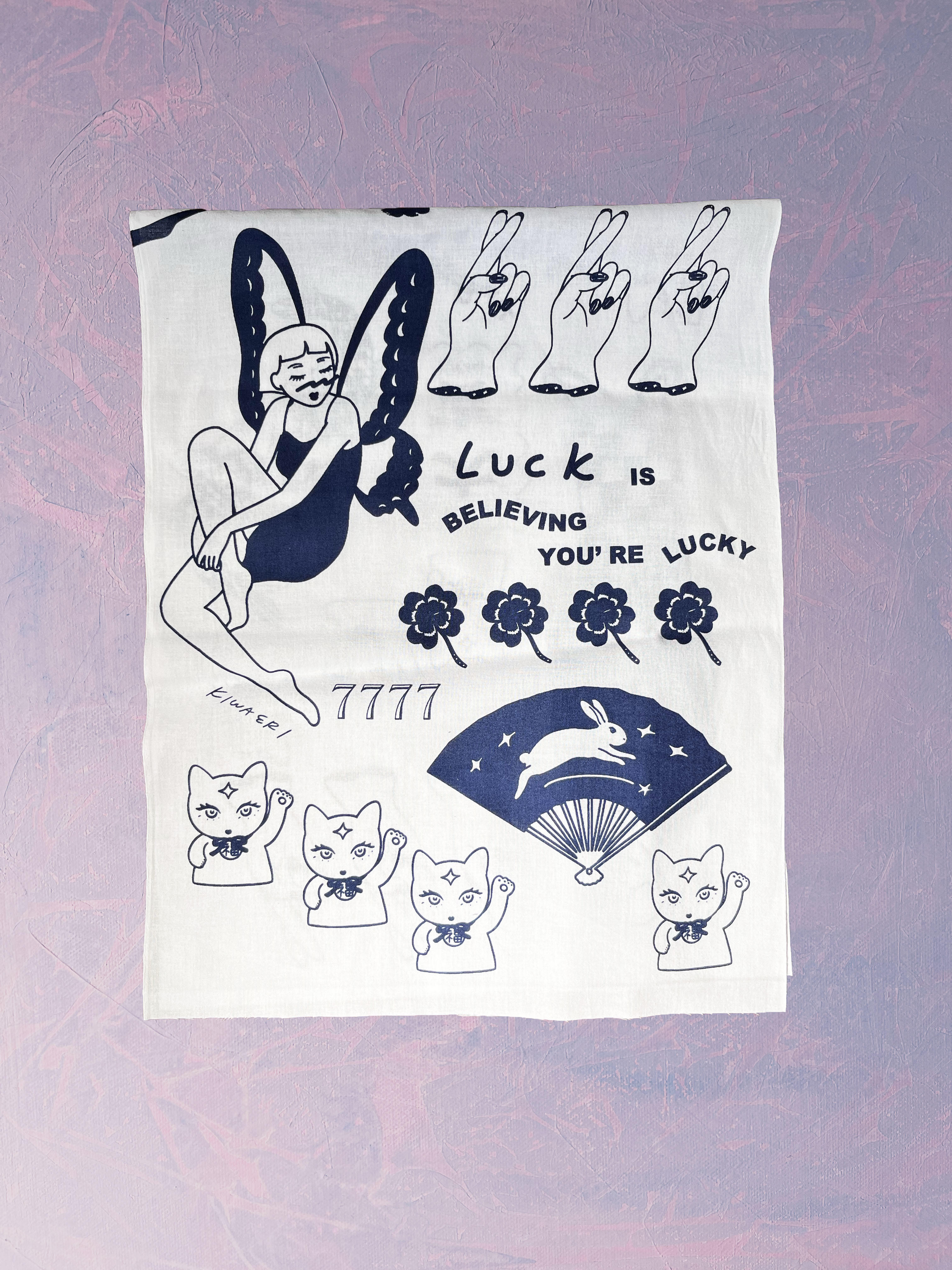 大吉手ぬぐい　際恵理