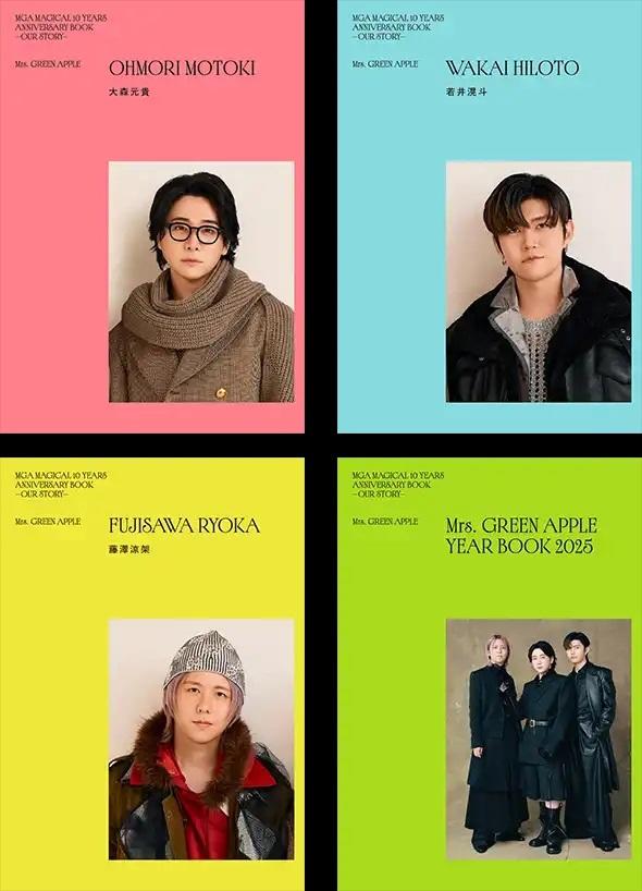 MGA MAGICAL 10 YEARS ANNIVERSARY BOOK - OUR STORY - / Mrs. GREEN APPLE (ミセスグリーンアップル)