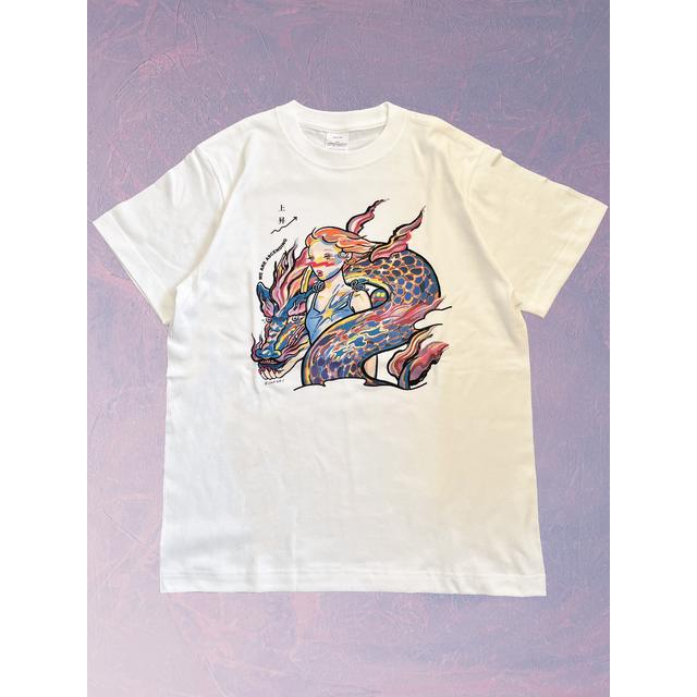 上昇Tシャツ　際恵理