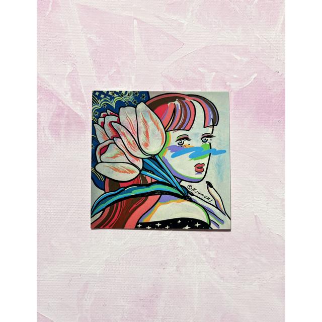 ステッカー D　際恵理