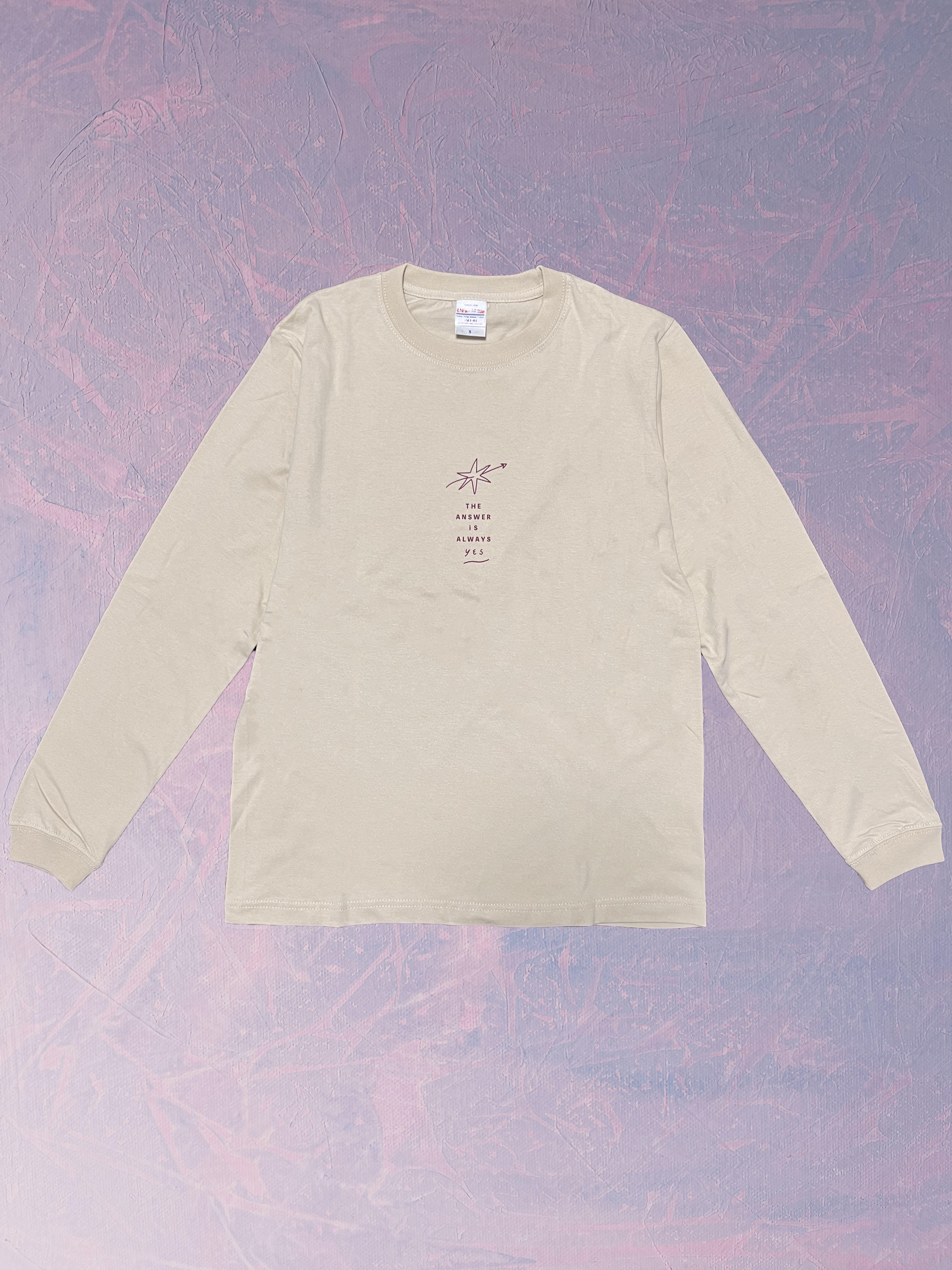 YES ロングTシャツ　際恵理