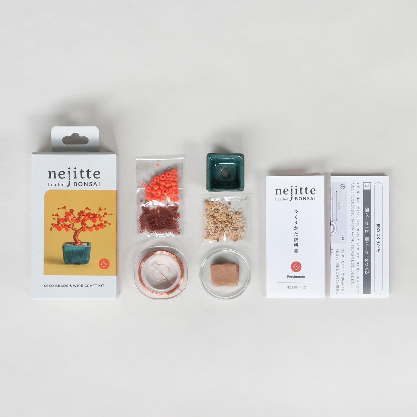 ネジッテBONSAIキット　柿