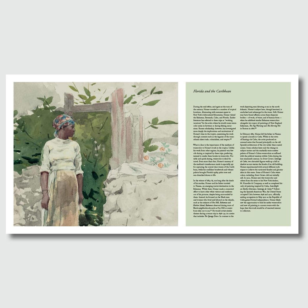 Winslow Homer in Watercolor　ウィンスロー・ホーマー　水彩画作品集