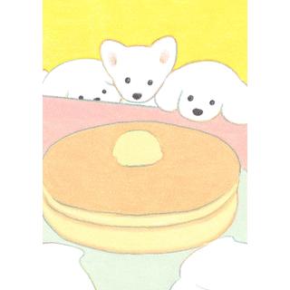 (受注) てらおかなつみのたくさんの犬展 ジークレー L_05 額付 直筆サイン入り