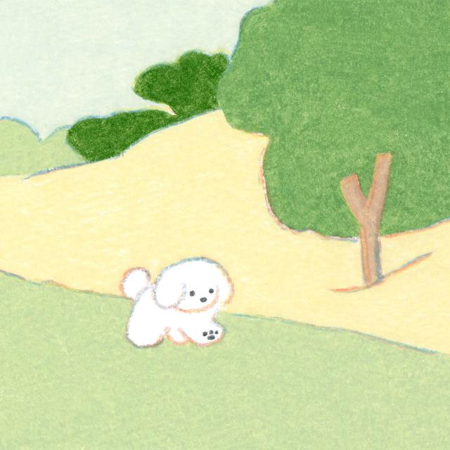 (受注) てらおかなつみのたくさんの犬展 ジークレー S_04 額付 直筆サイン入り