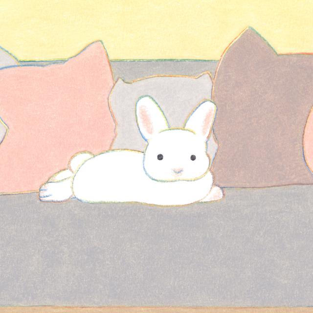 (受注) てらおかなつみのたくさんの犬展 ジークレー S_13 額付 直筆サイン入り