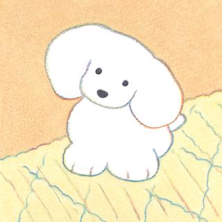 (受注) てらおかなつみのたくさんの犬展 ジークレー S_18 額付 直筆サイン入り