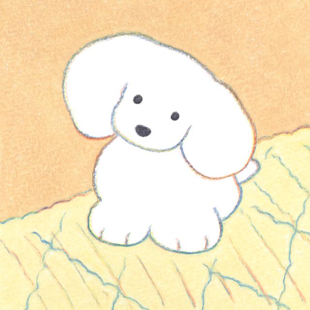 (受注) てらおかなつみのたくさんの犬展 ジークレー S_18 額付 直筆サイン入り