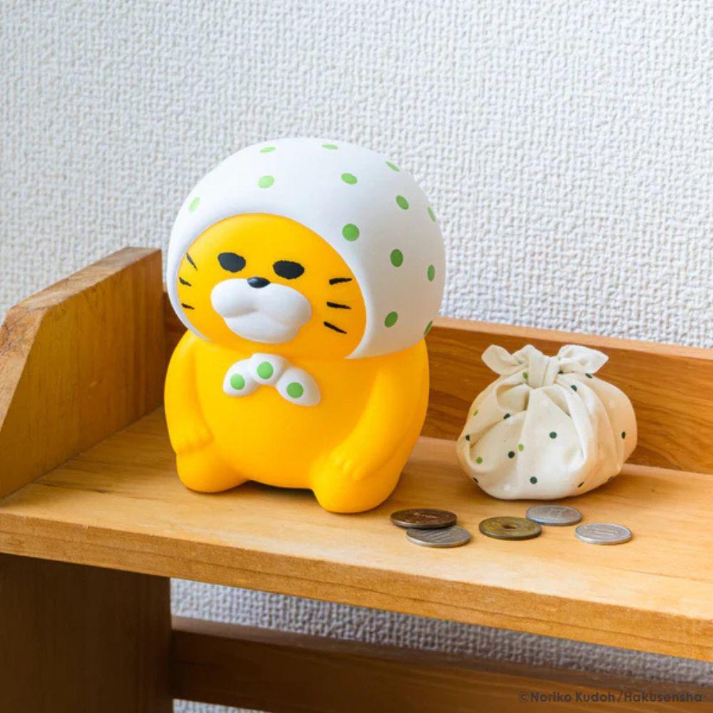 ノラネコぐんだん ほっかむりちょきんばこ / きみどりver.