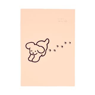 てらおかなつみのたくさんの犬展 カラーポスター アイボリー