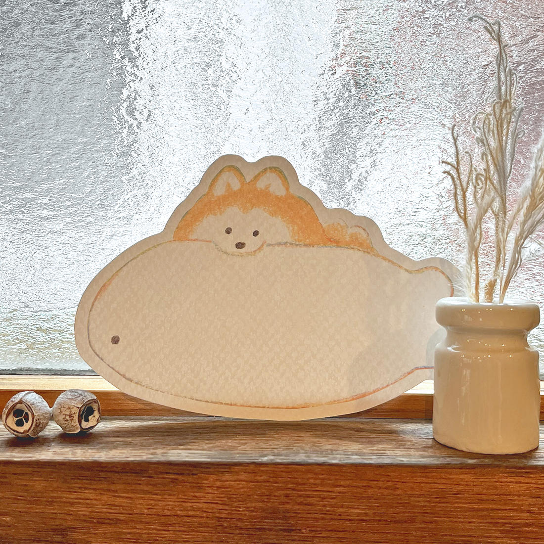 てらおかなつみのたくさんの犬展 ダイカットカードG