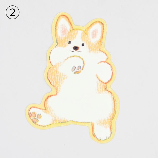 てらおかなつみのたくさんの犬展 ダイカットカードE