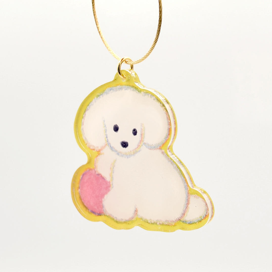 てらおかなつみのたくさんの犬展 アクリルキーホルダー