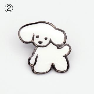 てらおかなつみのたくさんの犬展 ピンバッジ L-2