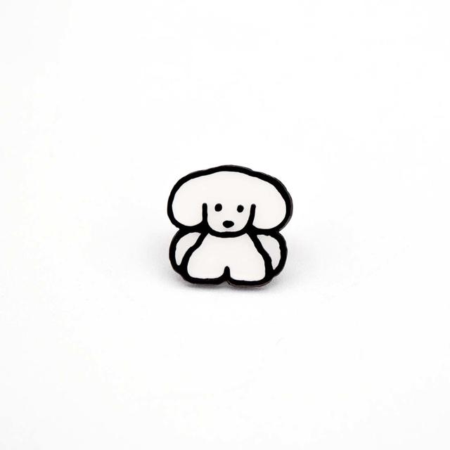 てらおかなつみのたくさんの犬展 ピンズ ブラック