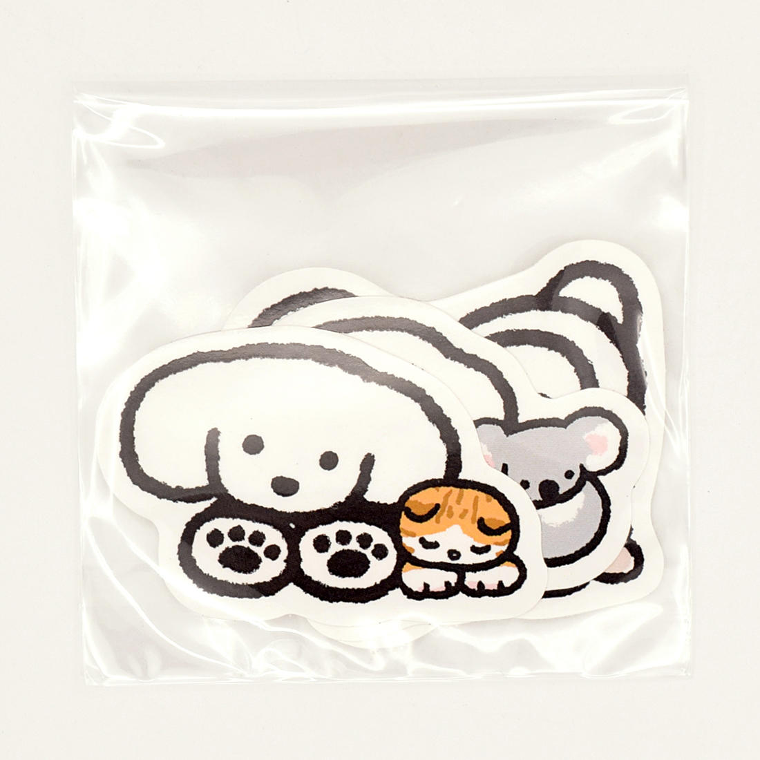 てらおかなつみのたくさんの犬展 シールセット ３枚セット