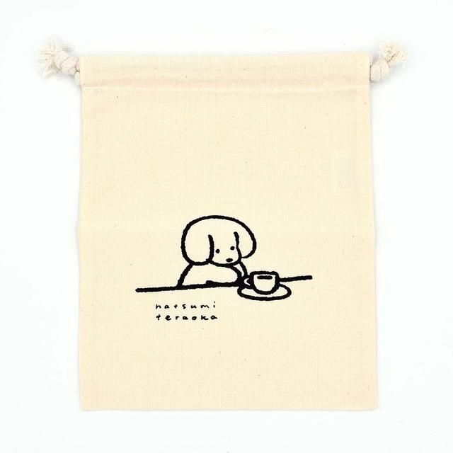 てらおかなつみのたくさんの犬展 犬の巾着