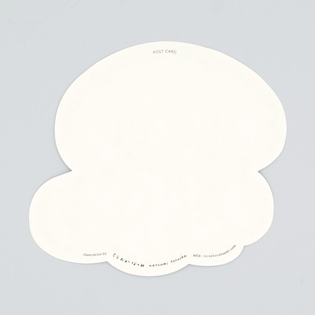 てらおかなつみのたくさんの犬展 活版印刷 犬のポストカード