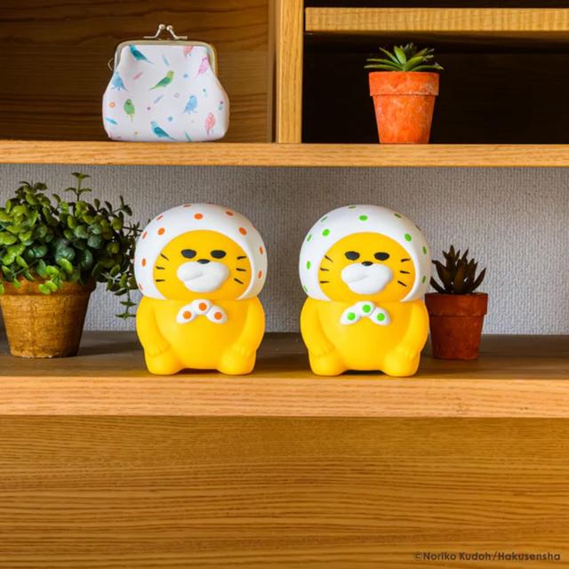 ノラネコぐんだん ほっかむりちょきんばこ / オレンジver.