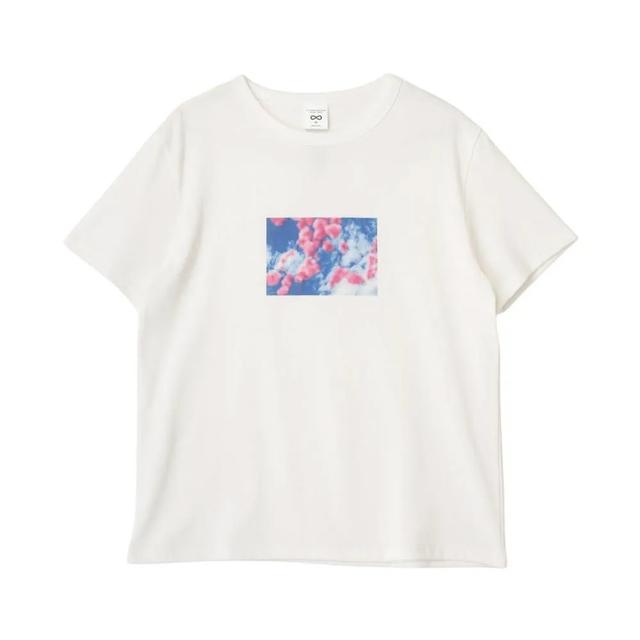 【サイズの選択可／SKY】MIKA NINAGAWA 「VIRA」 PRINT TEE　蜷川実花 Tシャツ