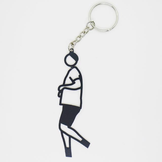 【ジュリアン・オピー】Julian Opie ELVIS Keyrings - 全6色　メタルキーリング