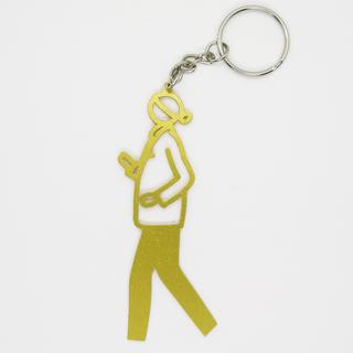 【ジュリアン・オピー】Julian Opie PAUL Keyrings - 全6色　メタルキーリング