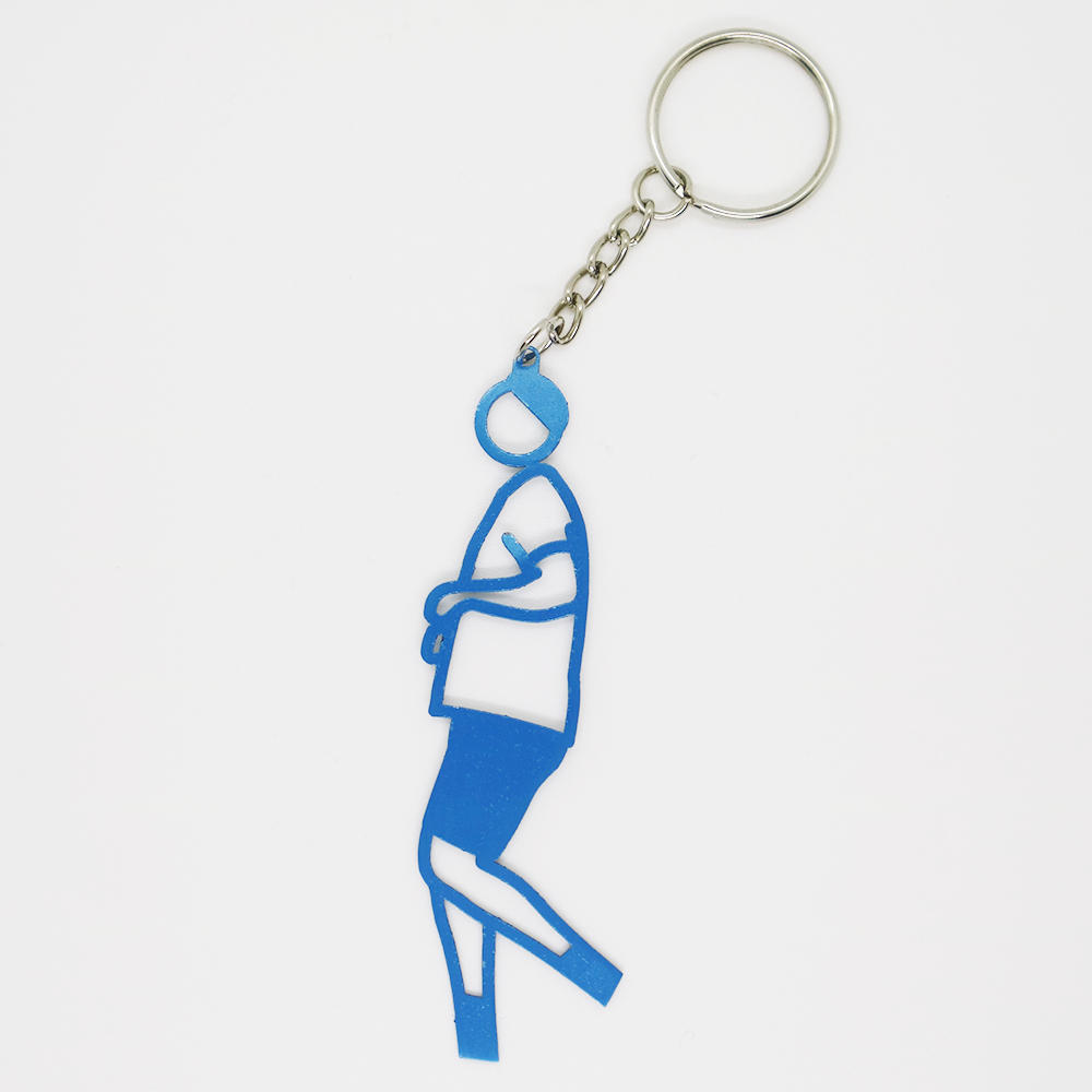 【ジュリアン・オピー】Julian Opie ELVIS Keyrings - 全6色　メタルキーリング