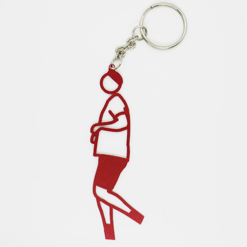 【ジュリアン・オピー】Julian Opie ELVIS Keyrings - 全6色　メタルキーリング