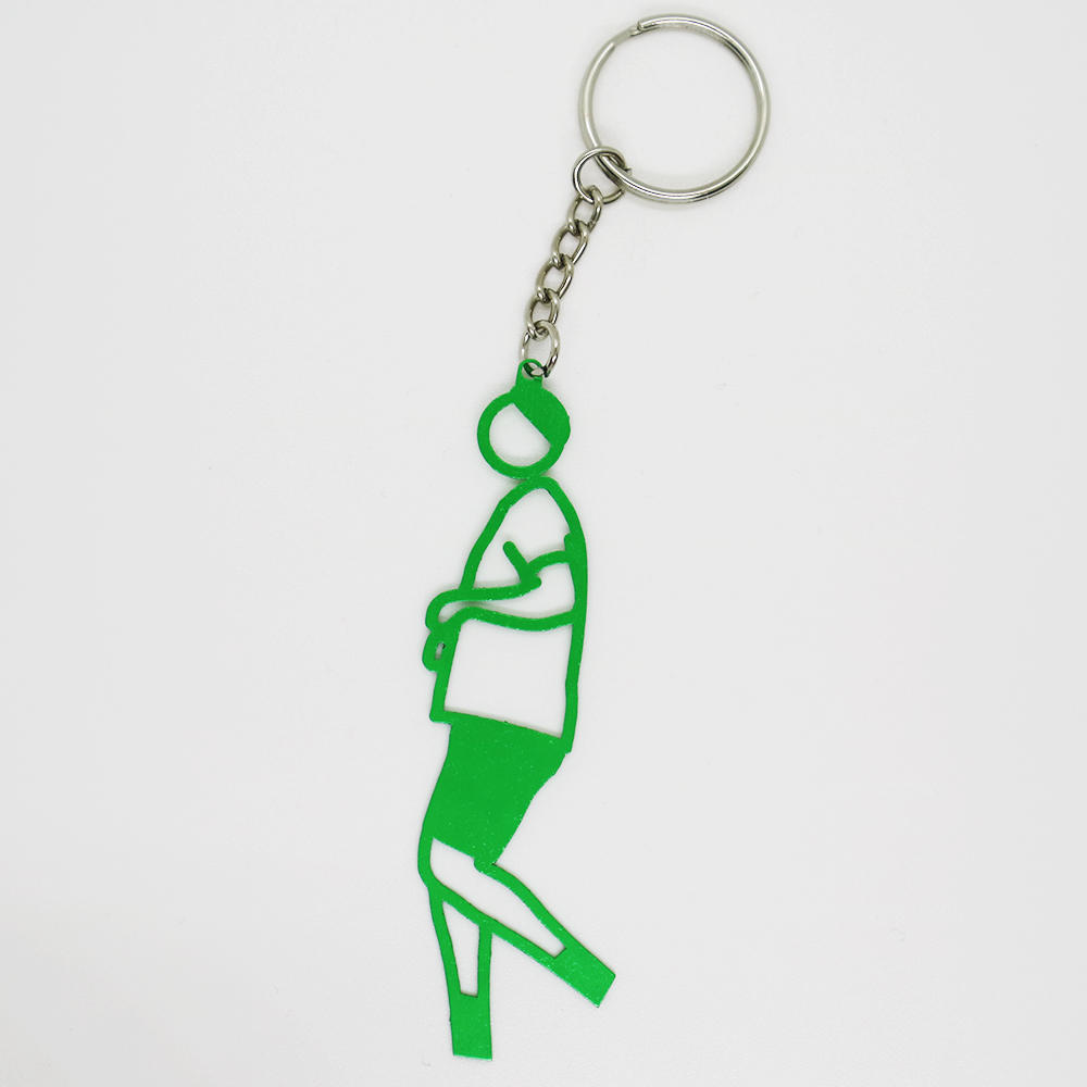 【ジュリアン・オピー】Julian Opie ELVIS Keyrings - 全6色　メタルキーリング