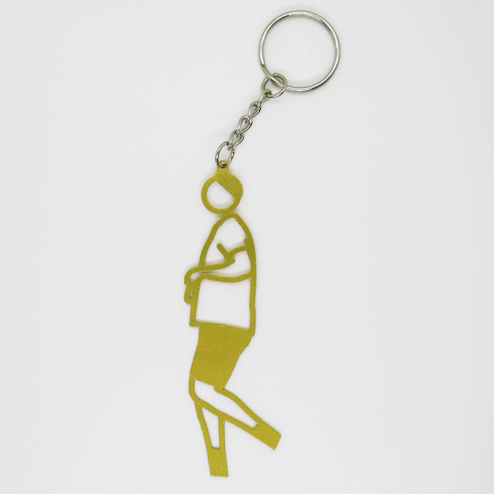 【ジュリアン・オピー】Julian Opie ELVIS Keyrings - 全6色　メタルキーリング