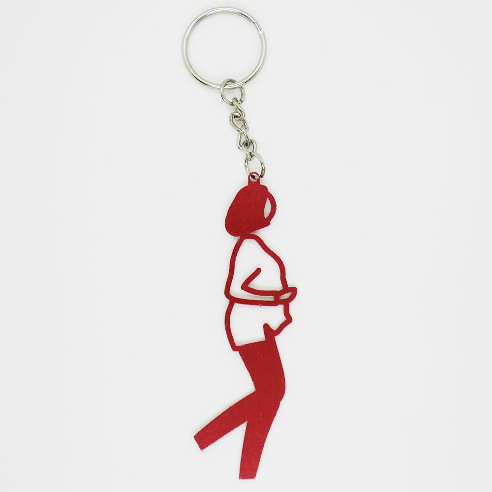 【ジュリアン・オピー】Julian Opie YASMIN Keyrings - 全6色　メタルキーリング