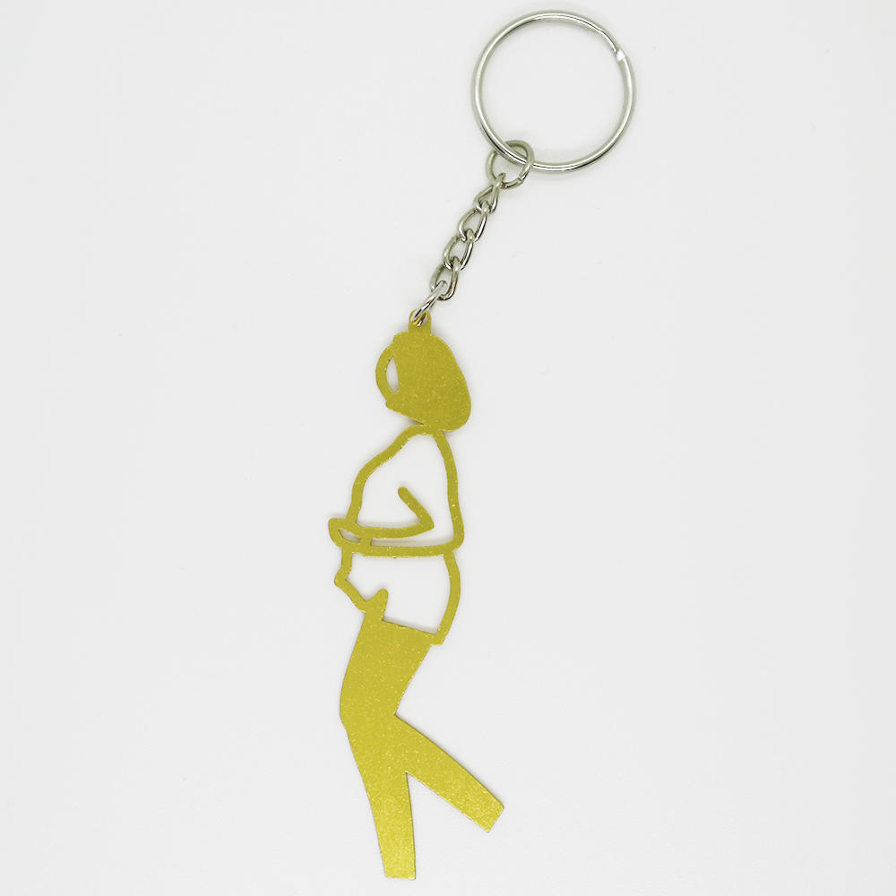 【ジュリアン・オピー】Julian Opie YASMIN Keyrings - 全6色　メタルキーリング