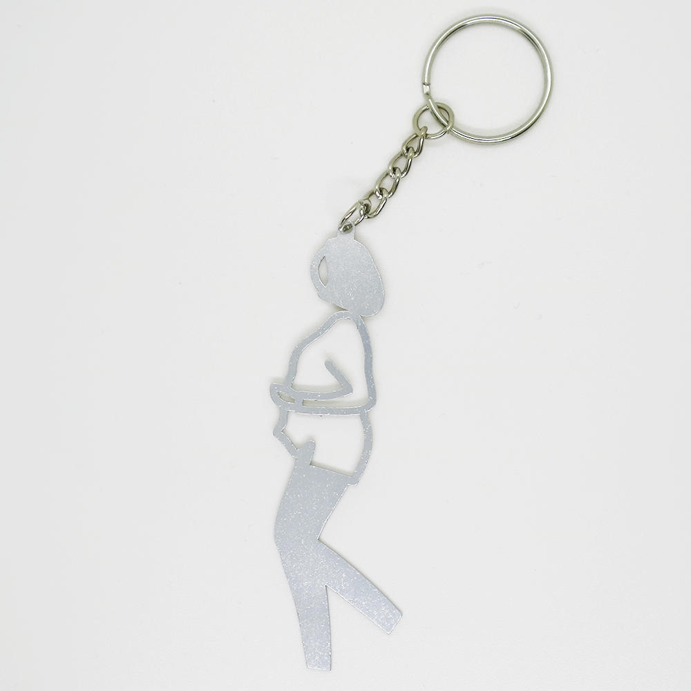 【ジュリアン・オピー】Julian Opie YASMIN Keyrings - 全6色　メタルキーリング