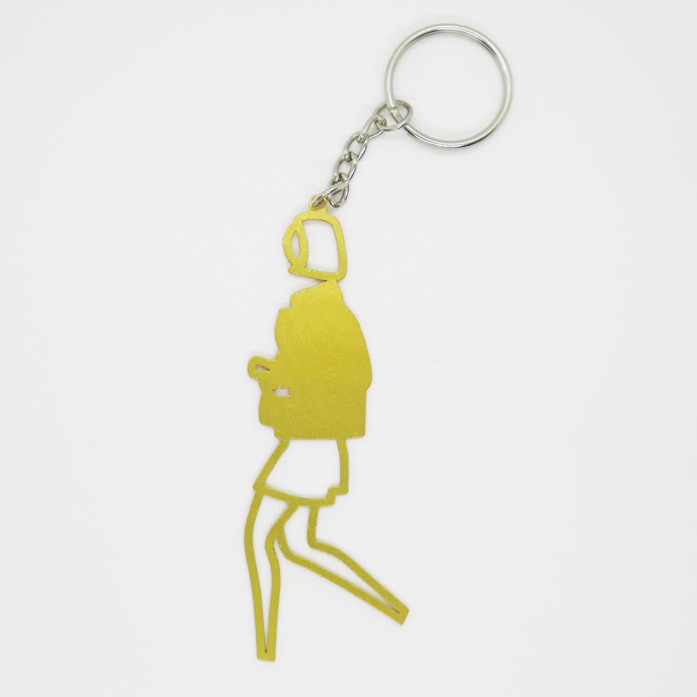【ジュリアン・オピー】Julian Opie ELENA Keyrings - 全6色　メタルキーリング
